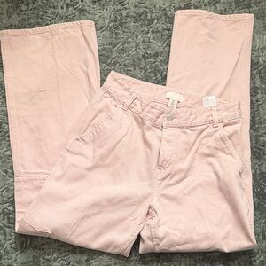 H&M Cargo Light Pink Women’s Jeans
